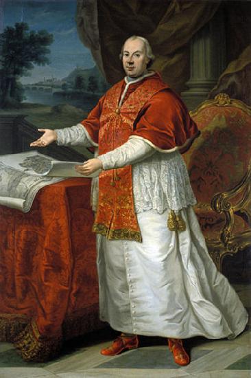 unknow artist Portrait of Pius VI oil painting image